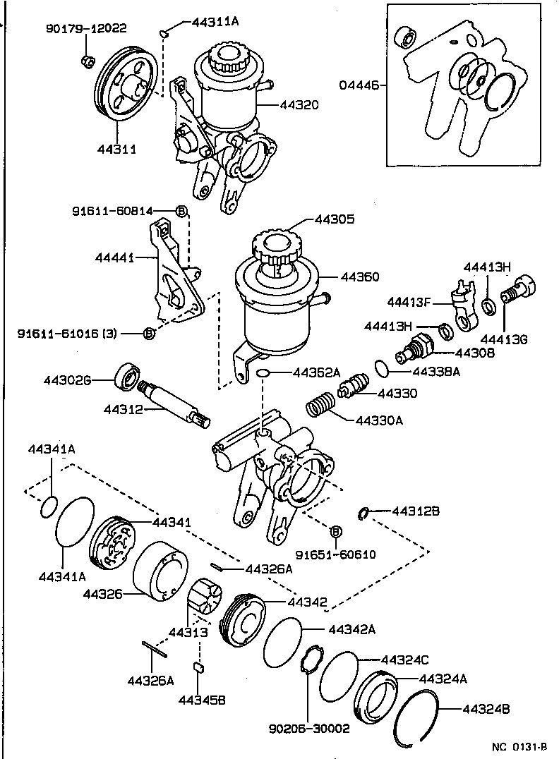 Vane Pump & Reservoir