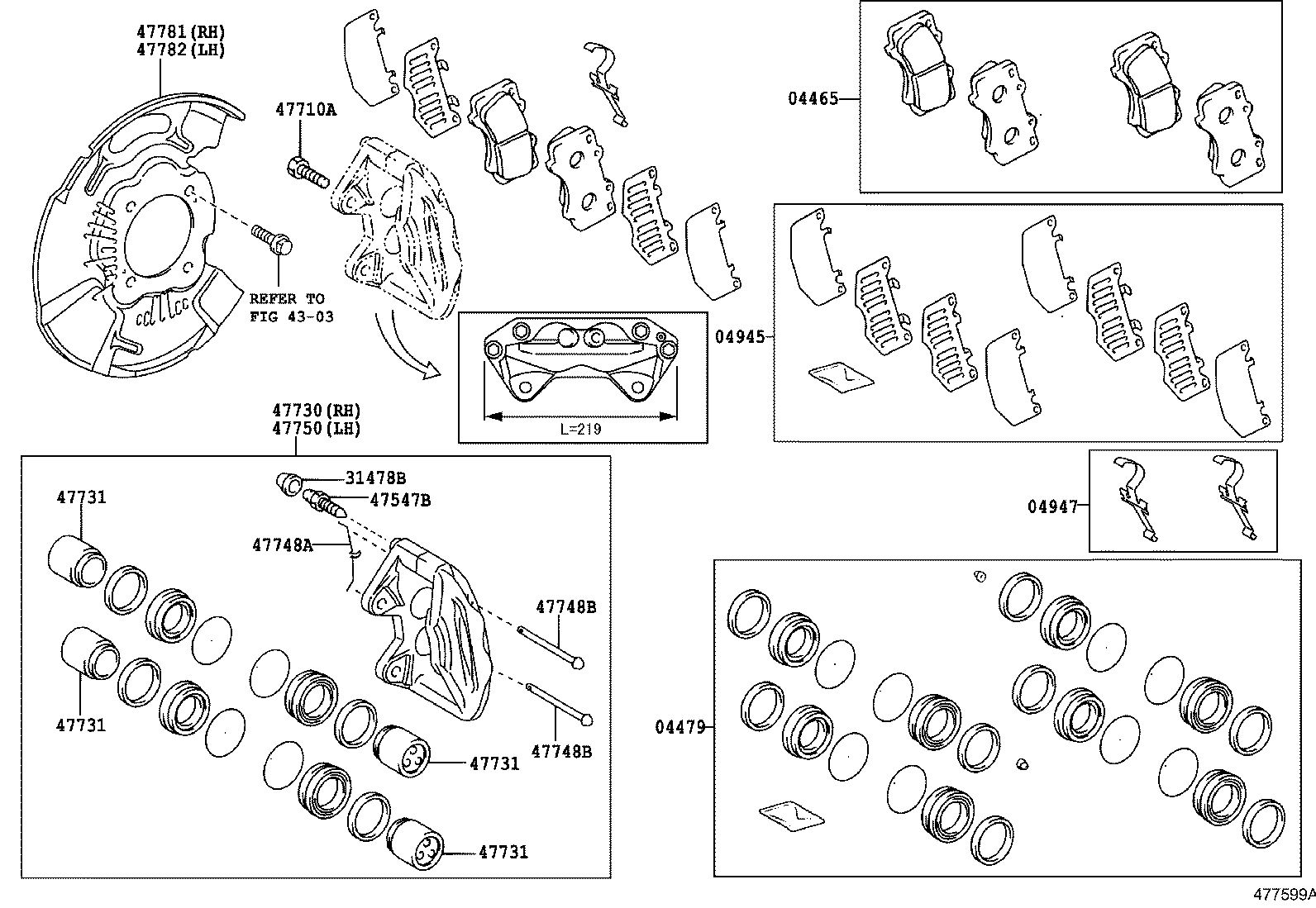 Front Disc Brake Caliper Dust Cover