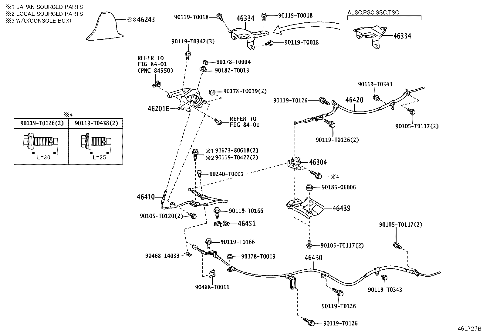 Parking Brake & Cable