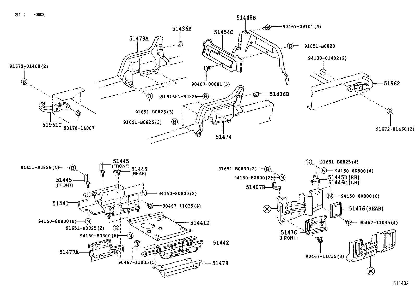 Suspension Crossmember & Under Cover