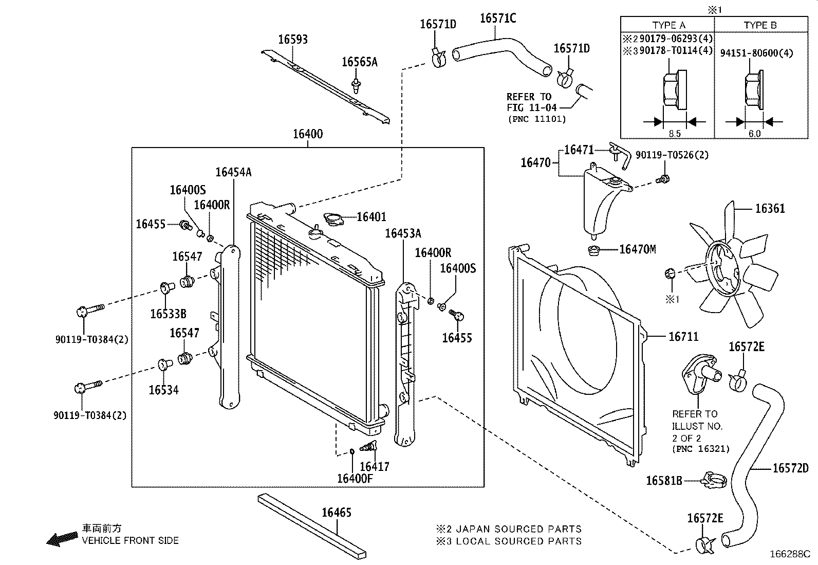 Radiator Water Outlet