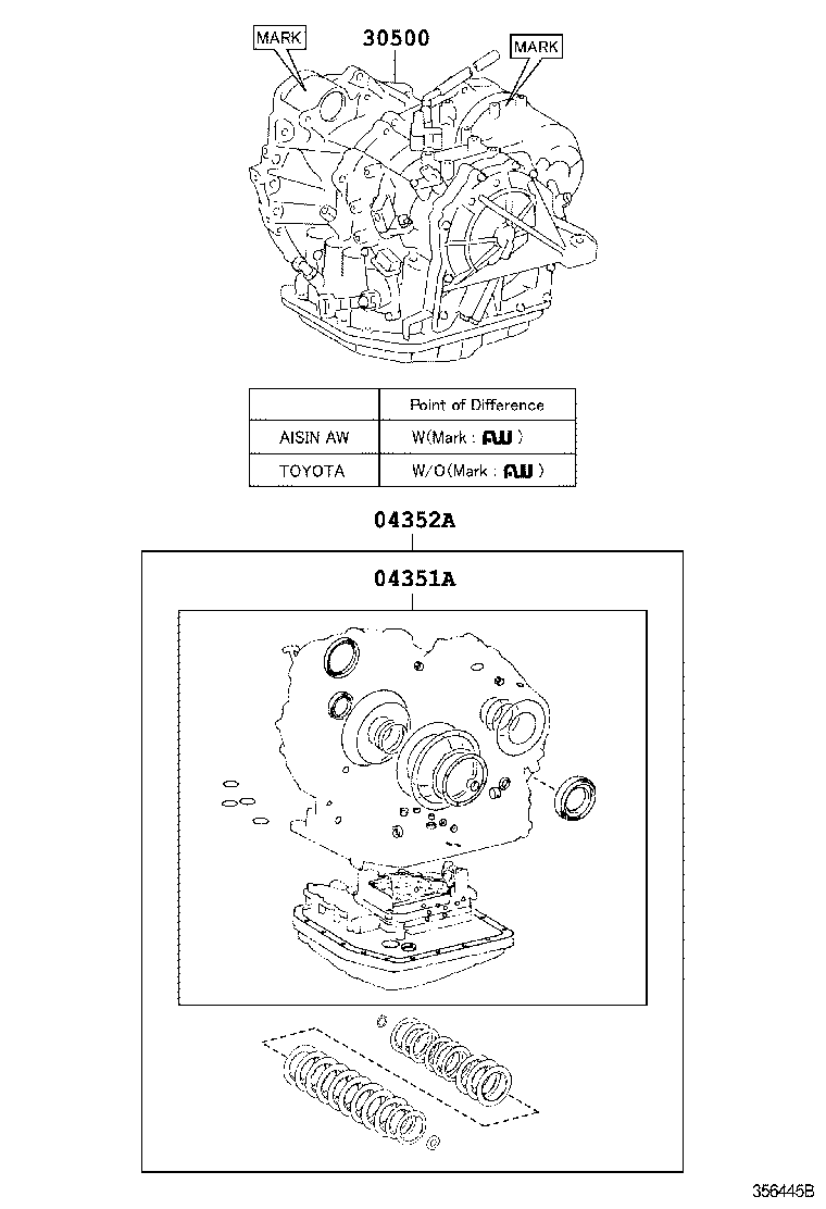Transaxle Or Transmission Assy & Gasket Kit