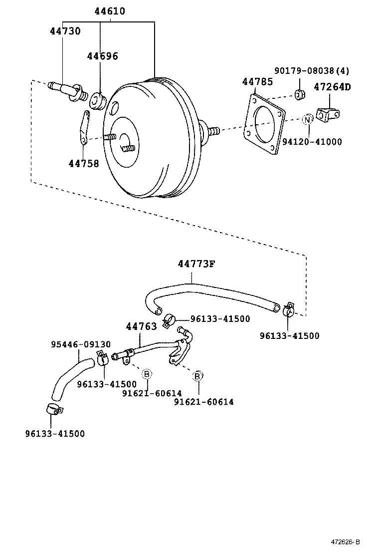 Brake Booster & Vacuum Tube