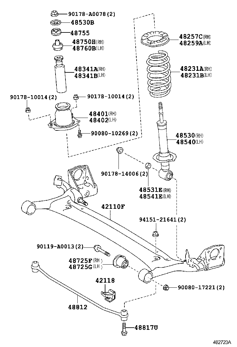 Rear Spring & Shock Absorber