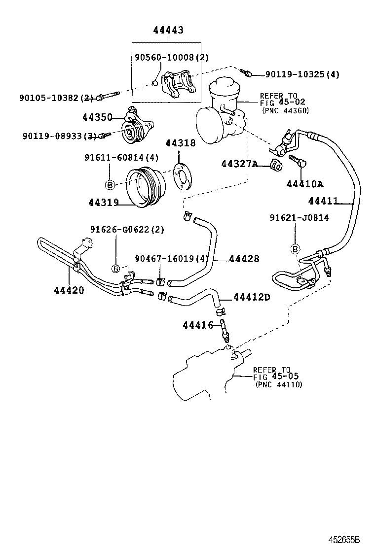 Tubo de dirección asistida