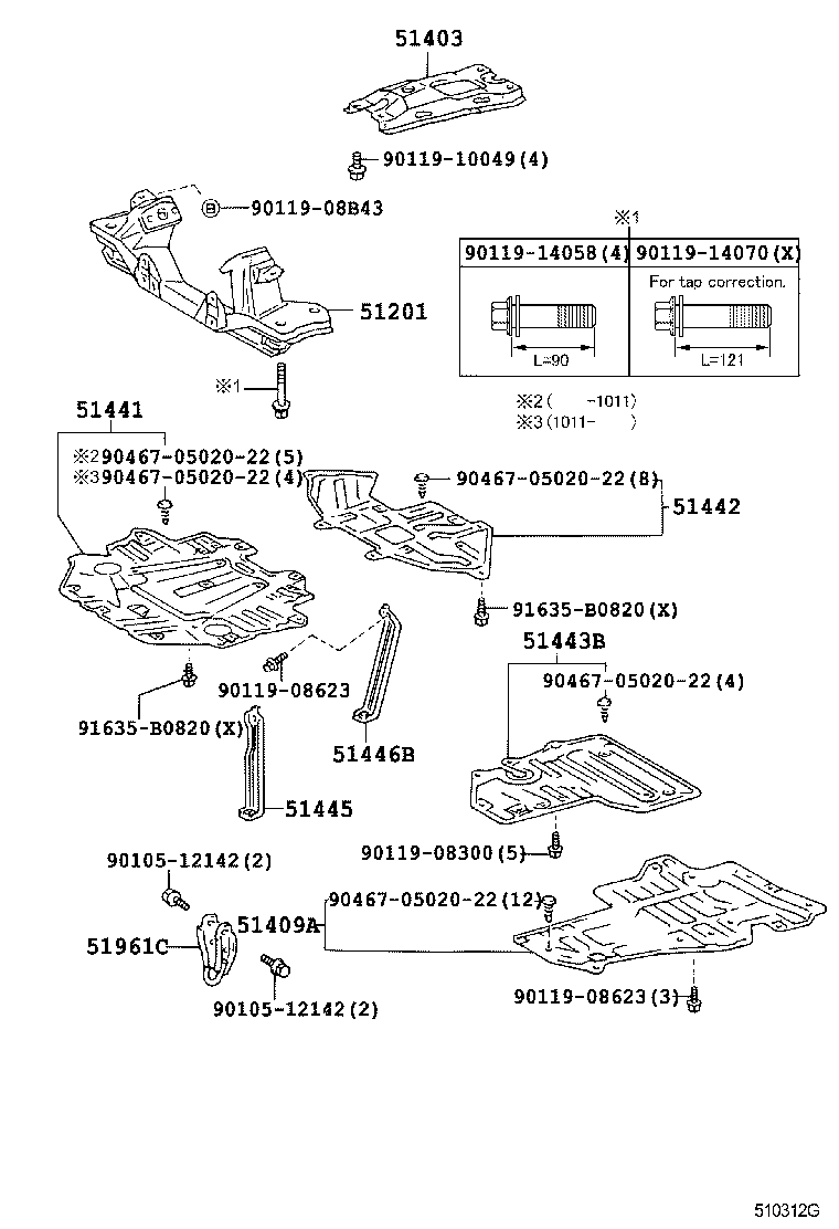 Suspension Crossmember & Under Cover