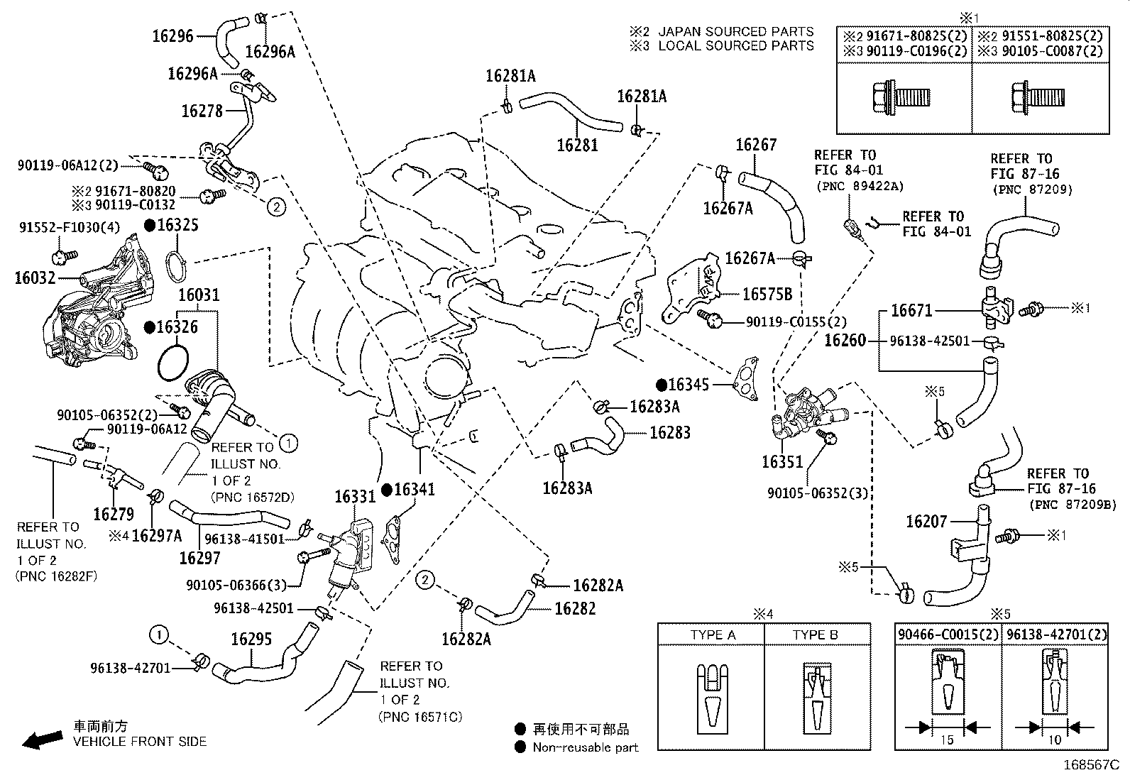 Radiator Water Outlet