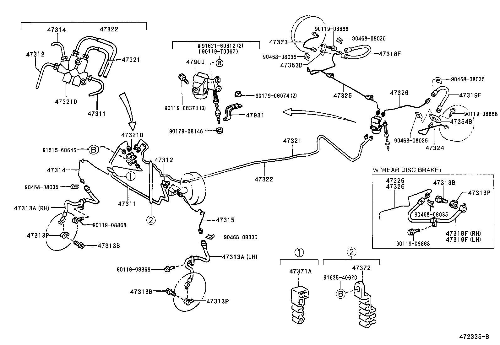 Brake Tube Clamp