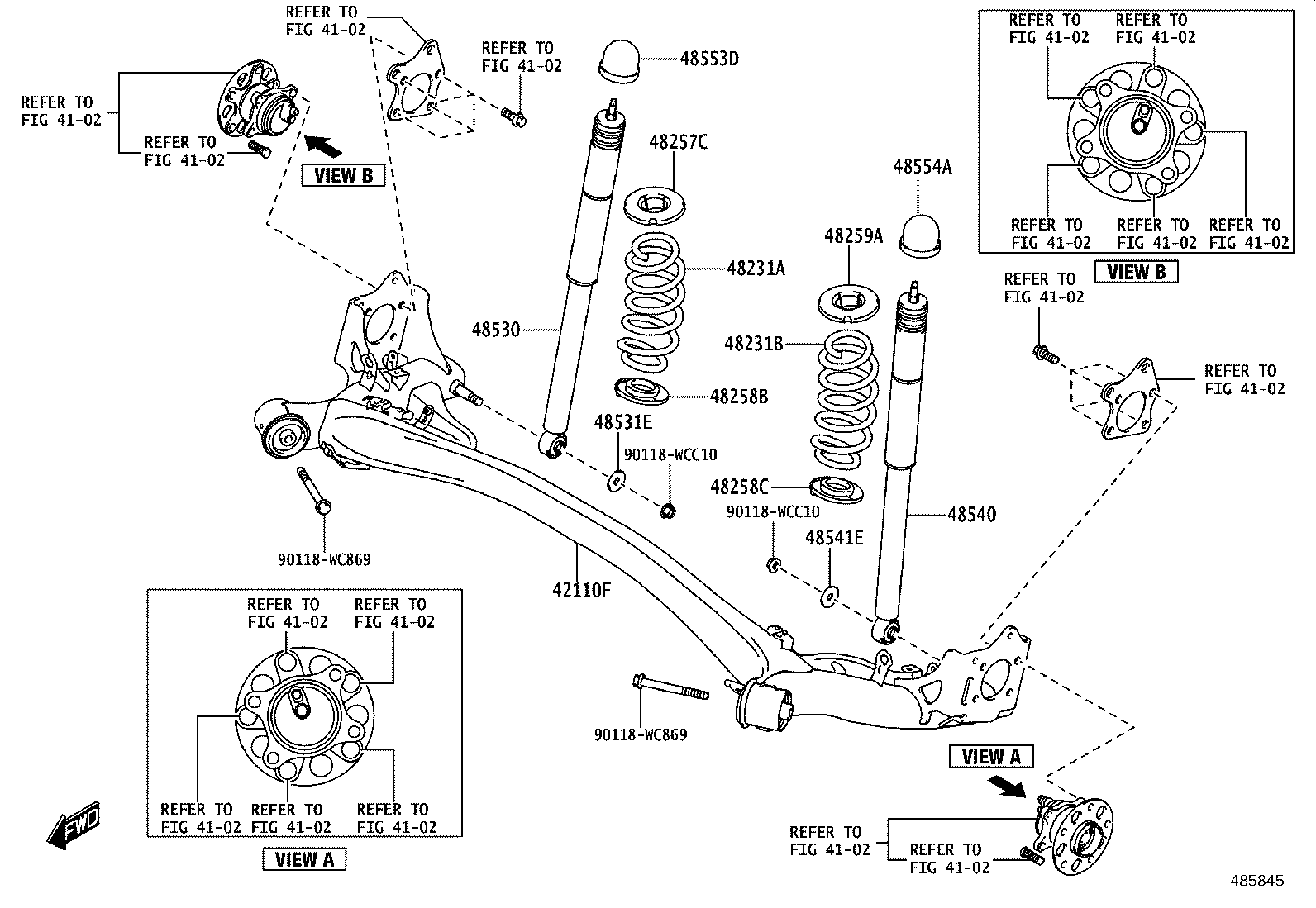 Rear Spring & Shock Absorber