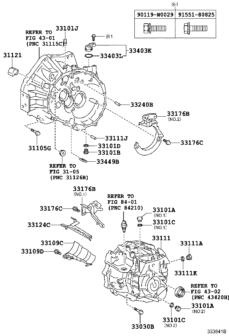 Clutch Housing + Transmission Case