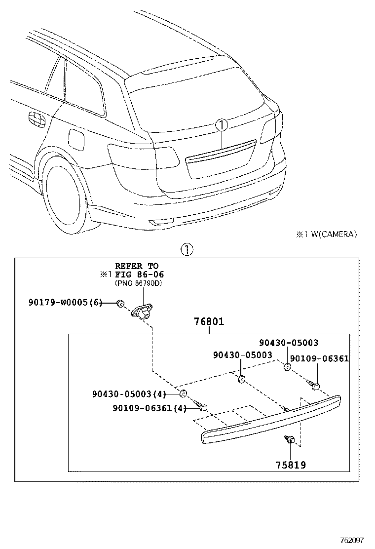 Rear Moulding