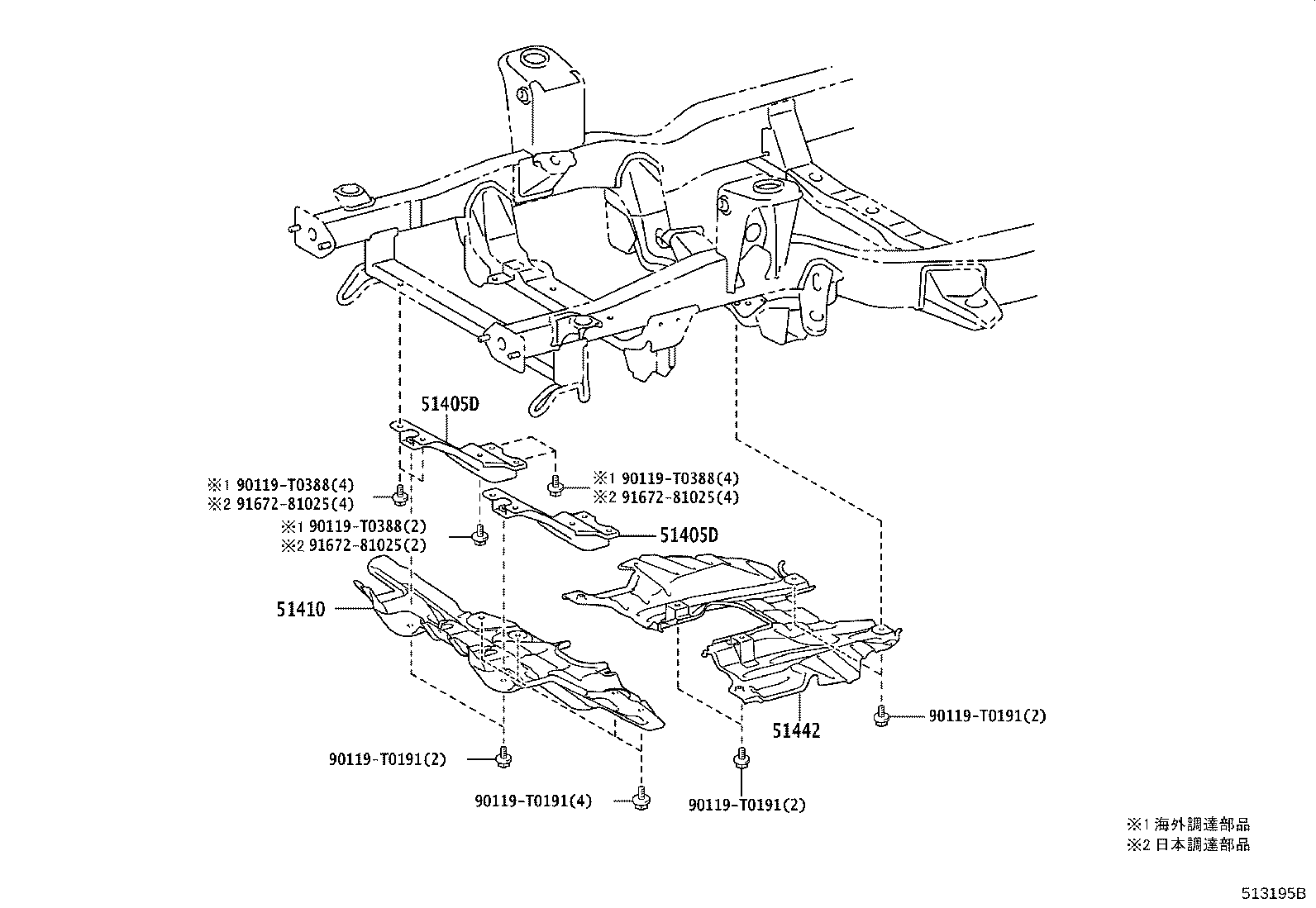 Suspension Crossmember & Under Cover