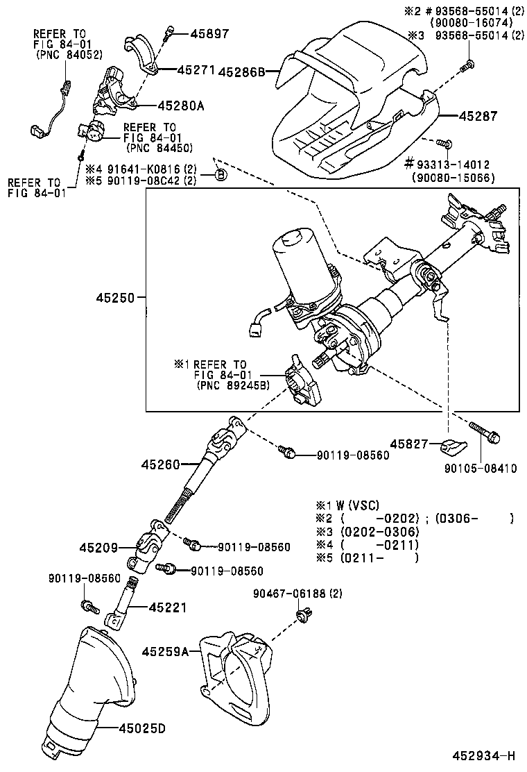 Steering Column & Shaft