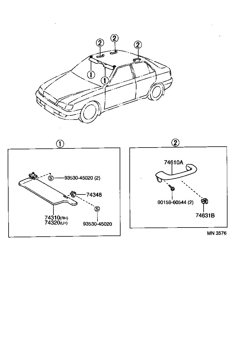 Armrest Visor