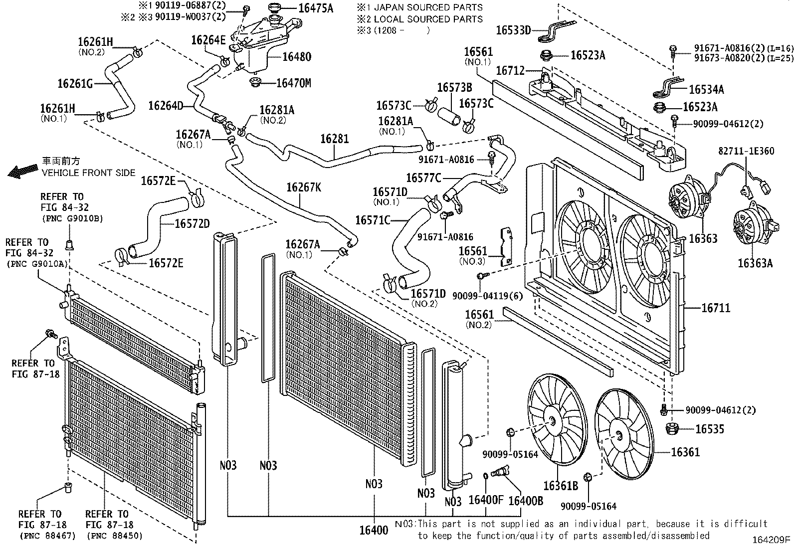 Radiator Water Outlet