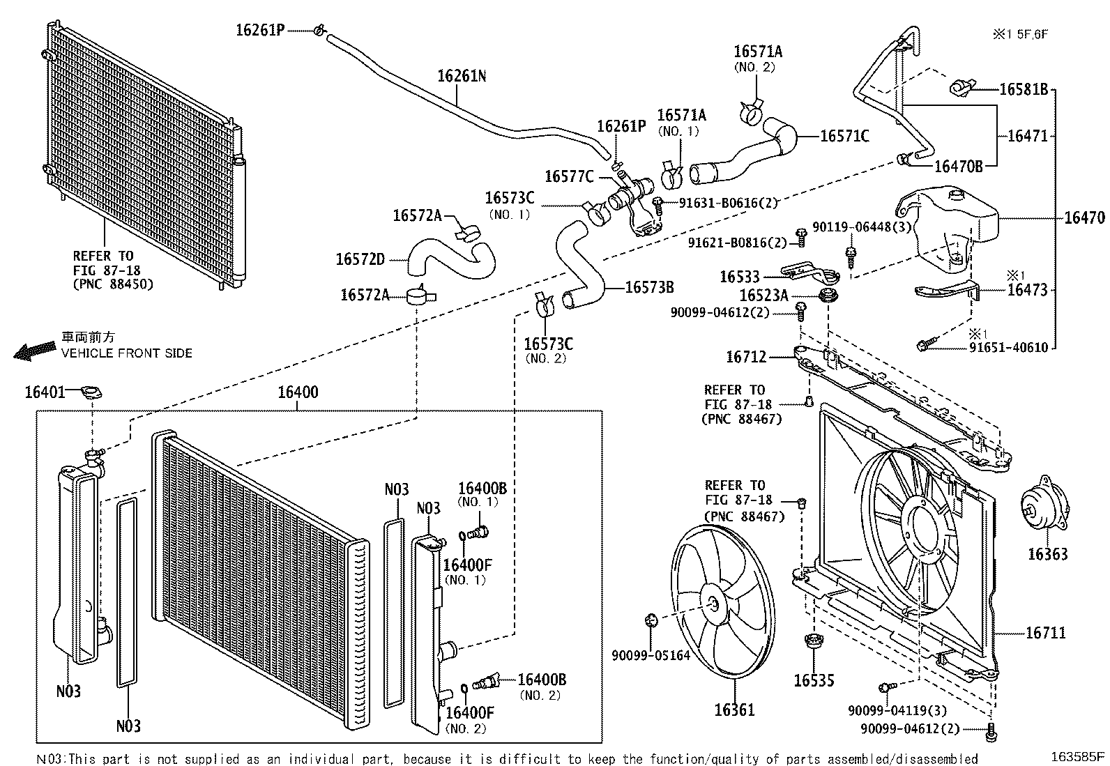 Radiator Water Outlet