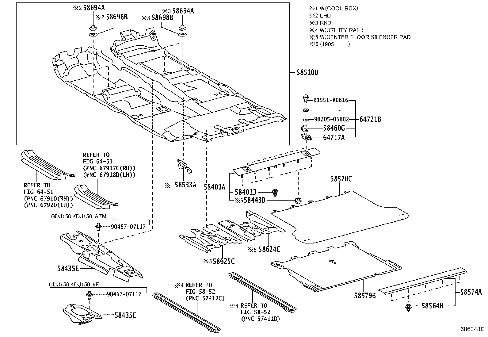 Floor Mat & Silencer Pad