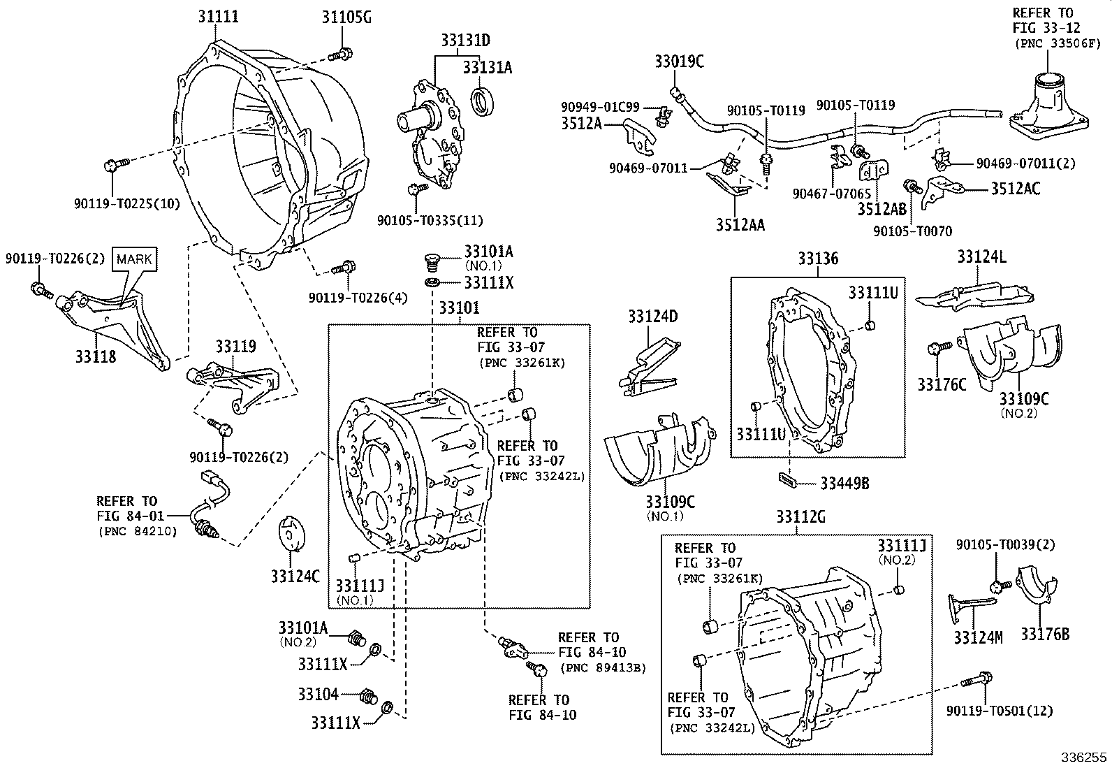 Clutch Housing + Transmission Case