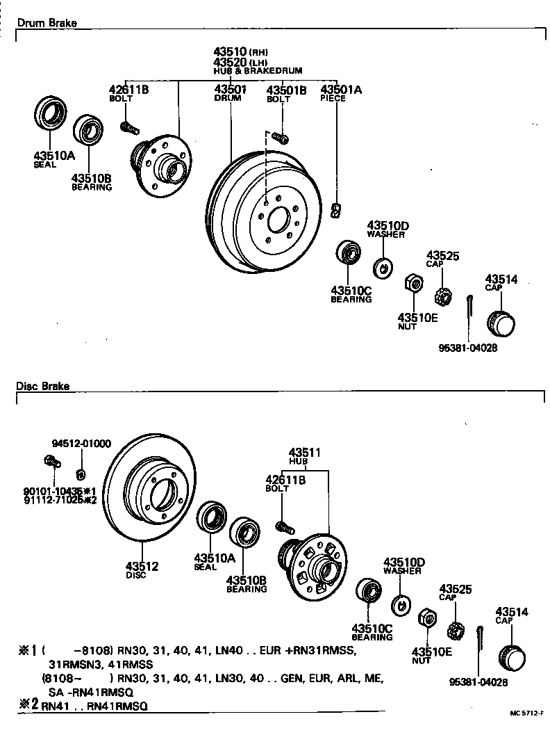 Front Axle Hub