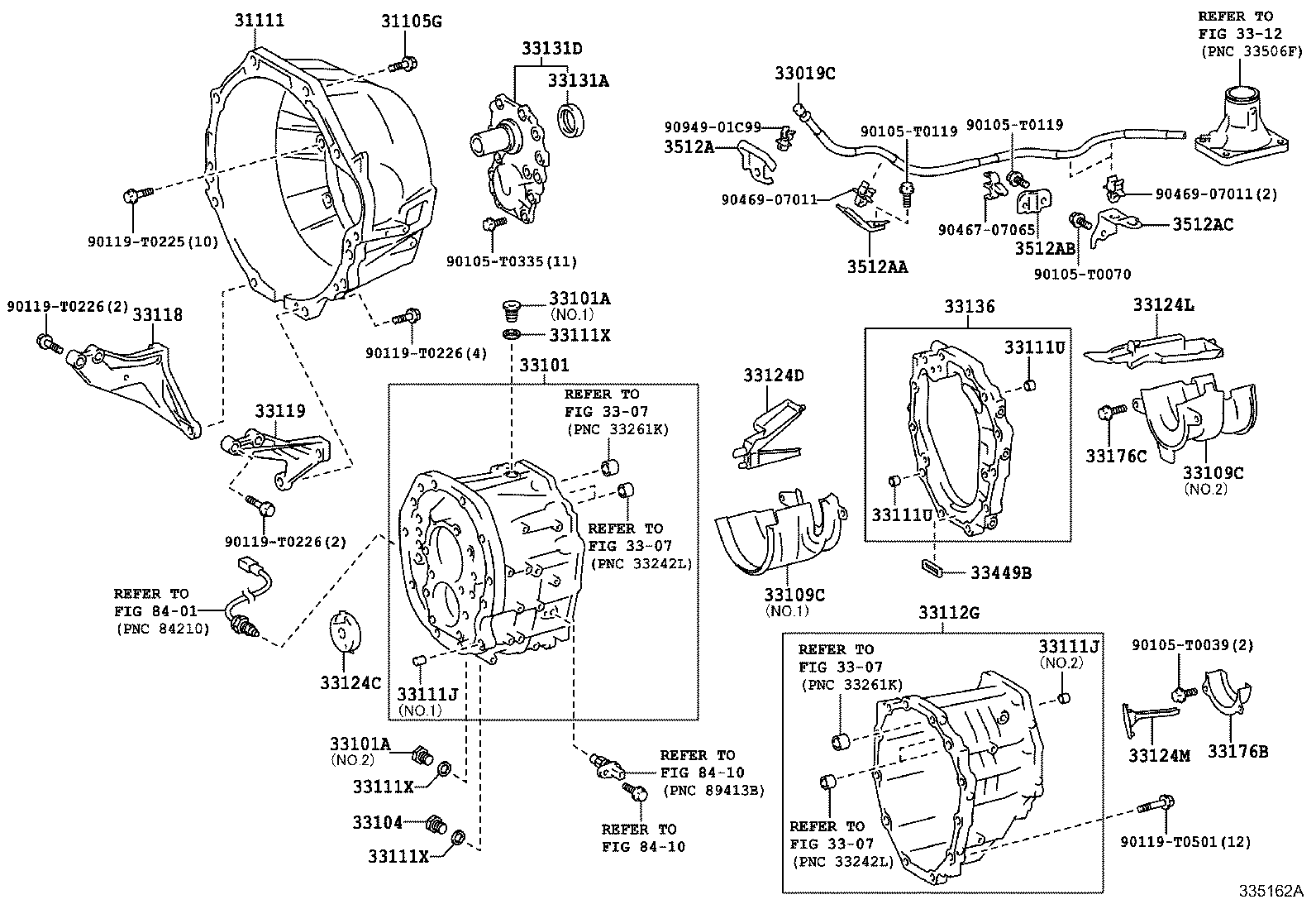 Clutch Housing + Transmission Case