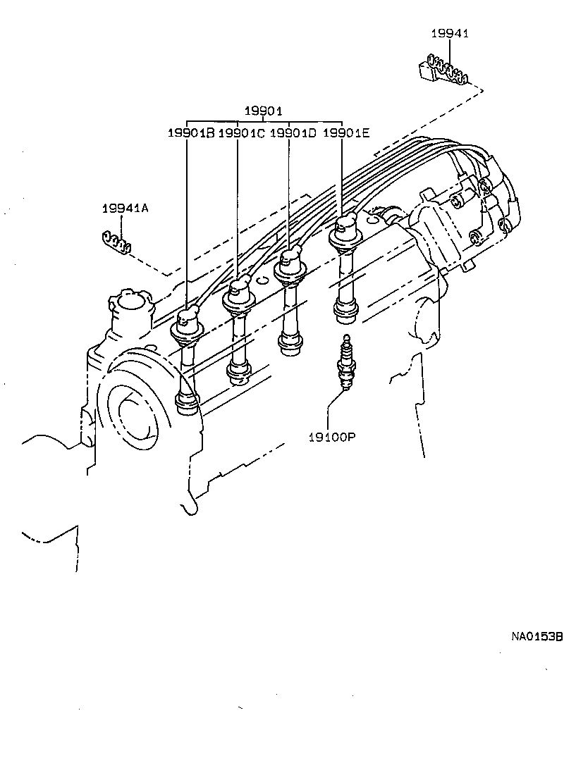 Ignition Coil Spark Plug Glow Plug