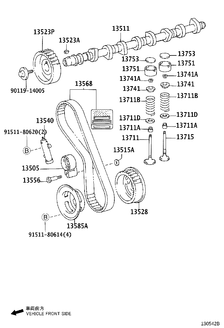 Camshaft & Valve