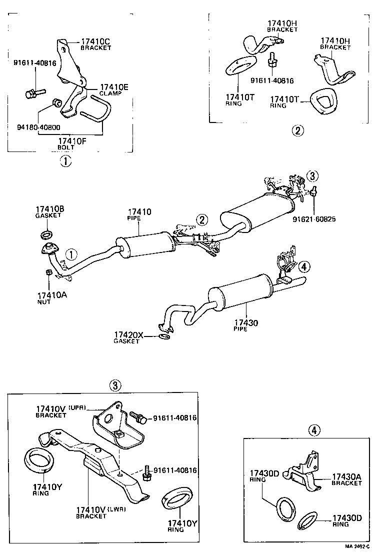 Tubo de escape