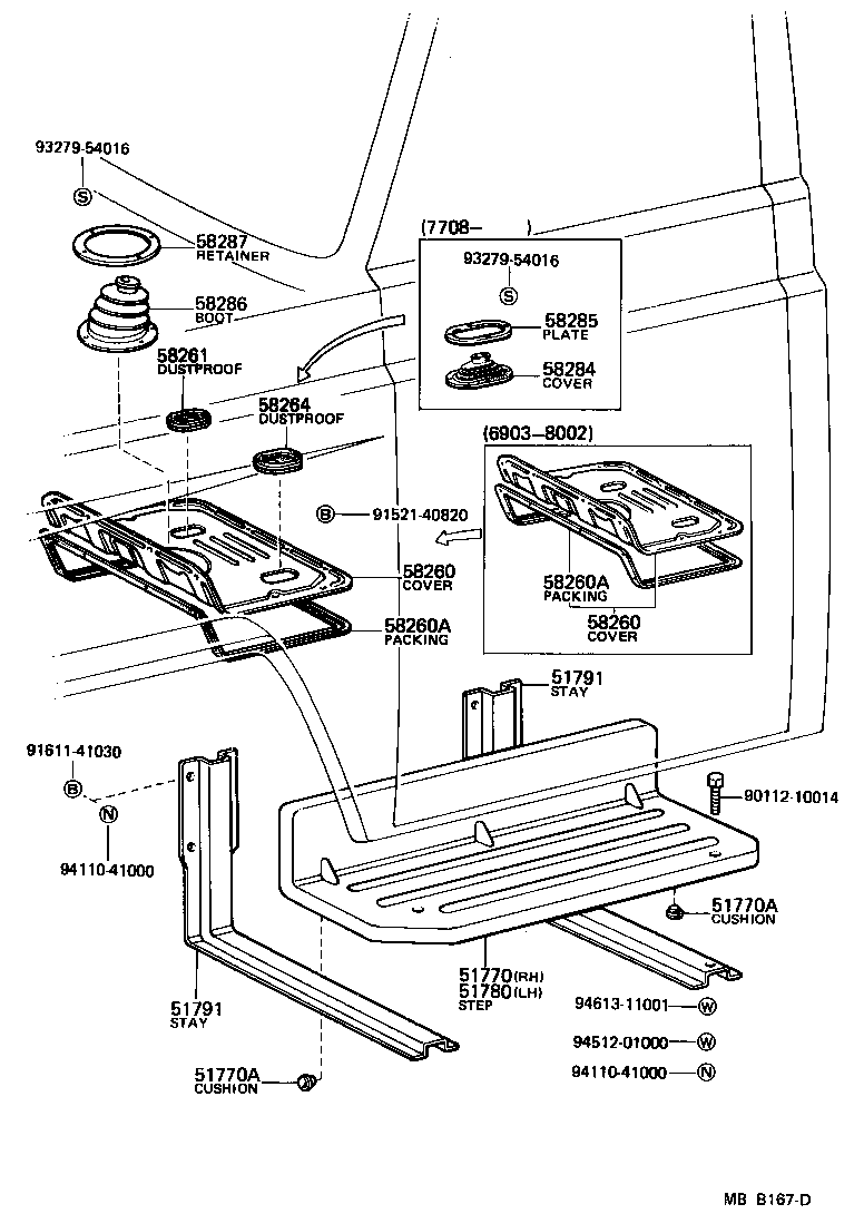 Panel de piso frontal