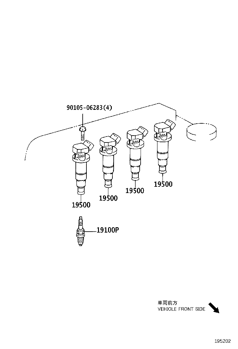 Ignition Coil Spark Plug Glow Plug