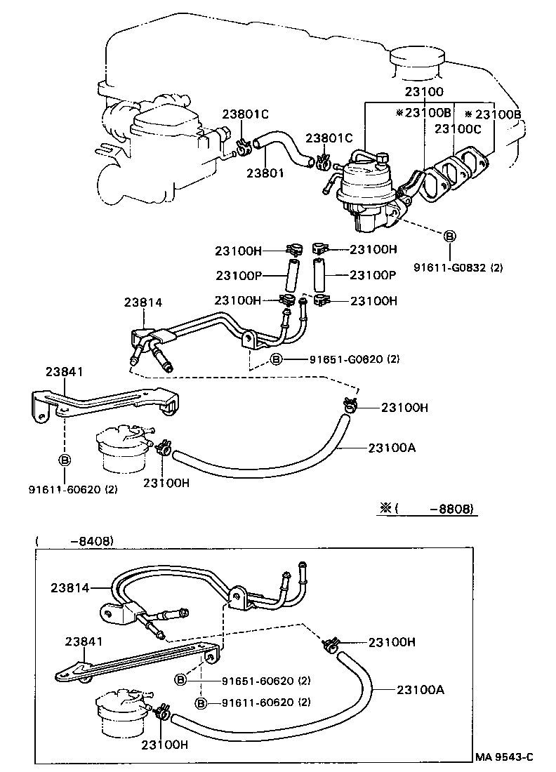 Fuel Pump & Pipe