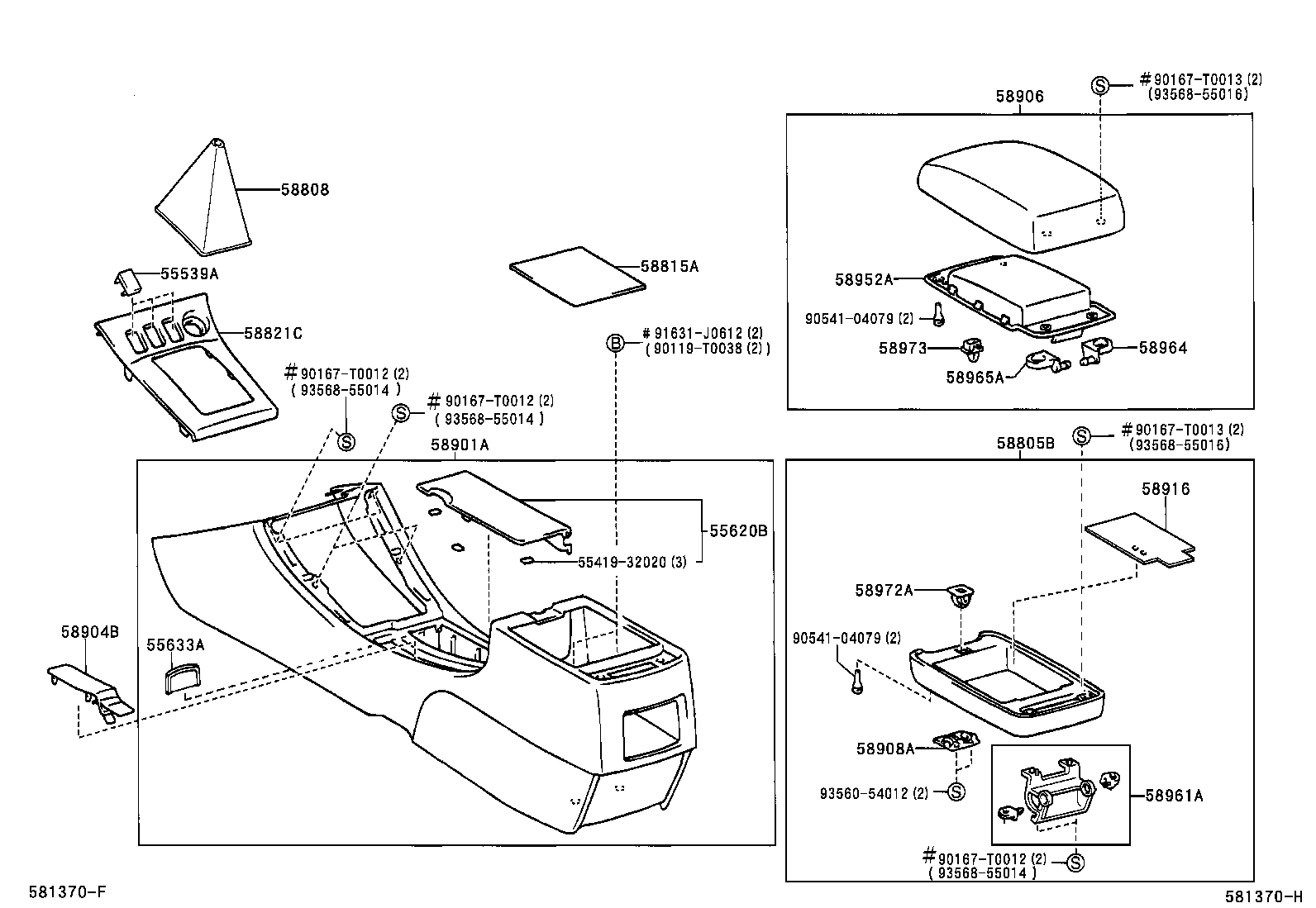 Console Box & Bracket