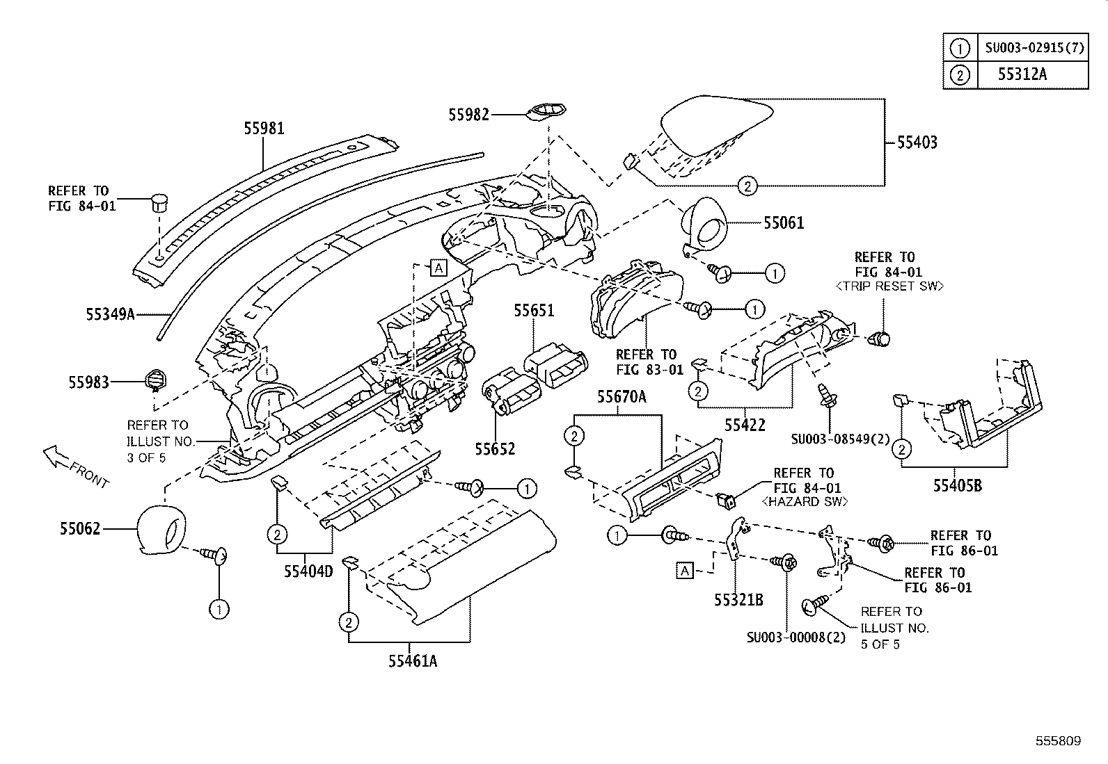 Instrument Panel Glove Compartment