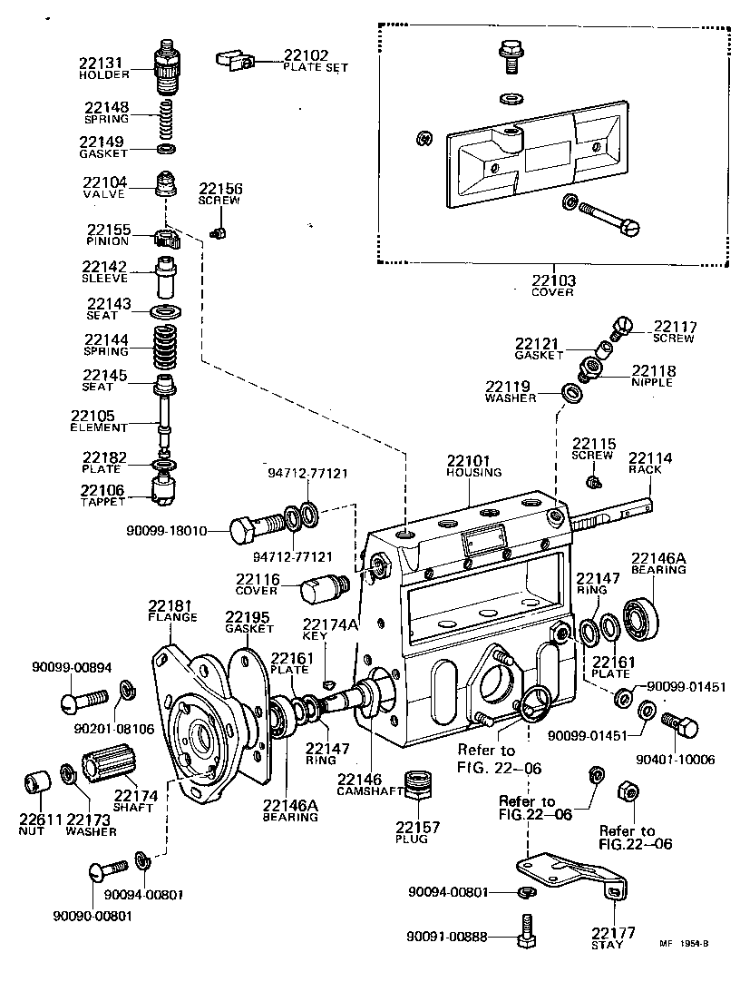 Injection Pump Body