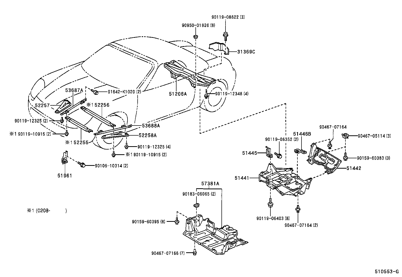 Suspension Crossmember & Under Cover