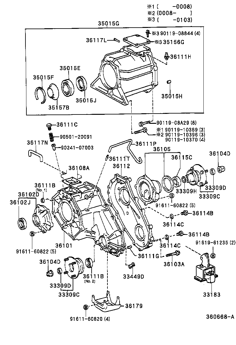 Transfer Case & Extension Housing