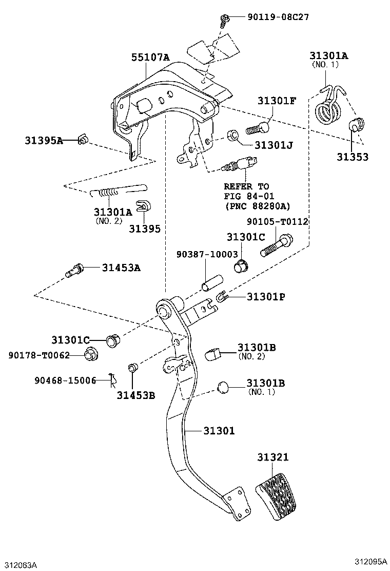 Clutch Pedal Flexible Hose