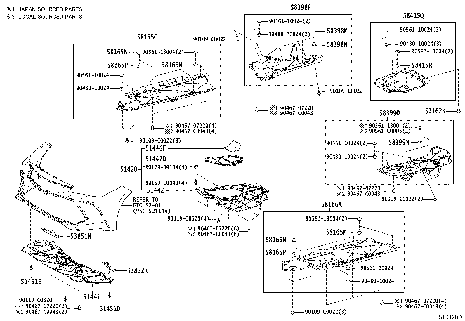 Suspension Crossmember & Under Cover