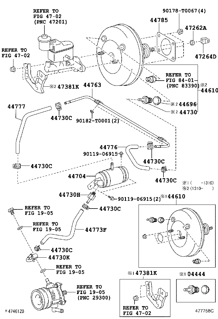 Brake Booster & Vacuum Tube