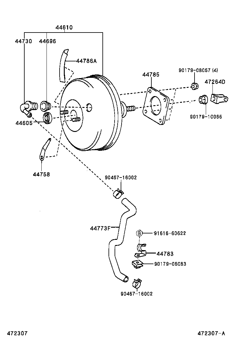 Brake Booster & Vacuum Tube