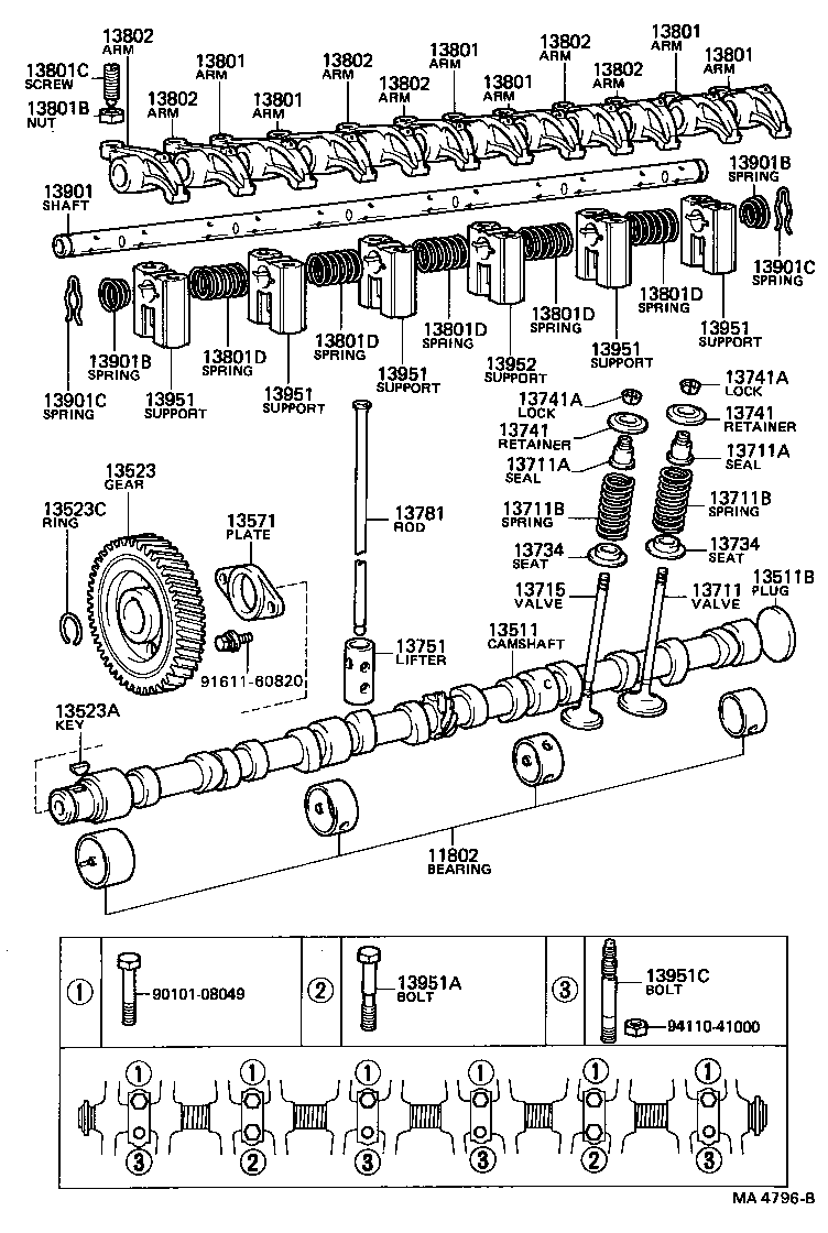 Camshaft & Valve