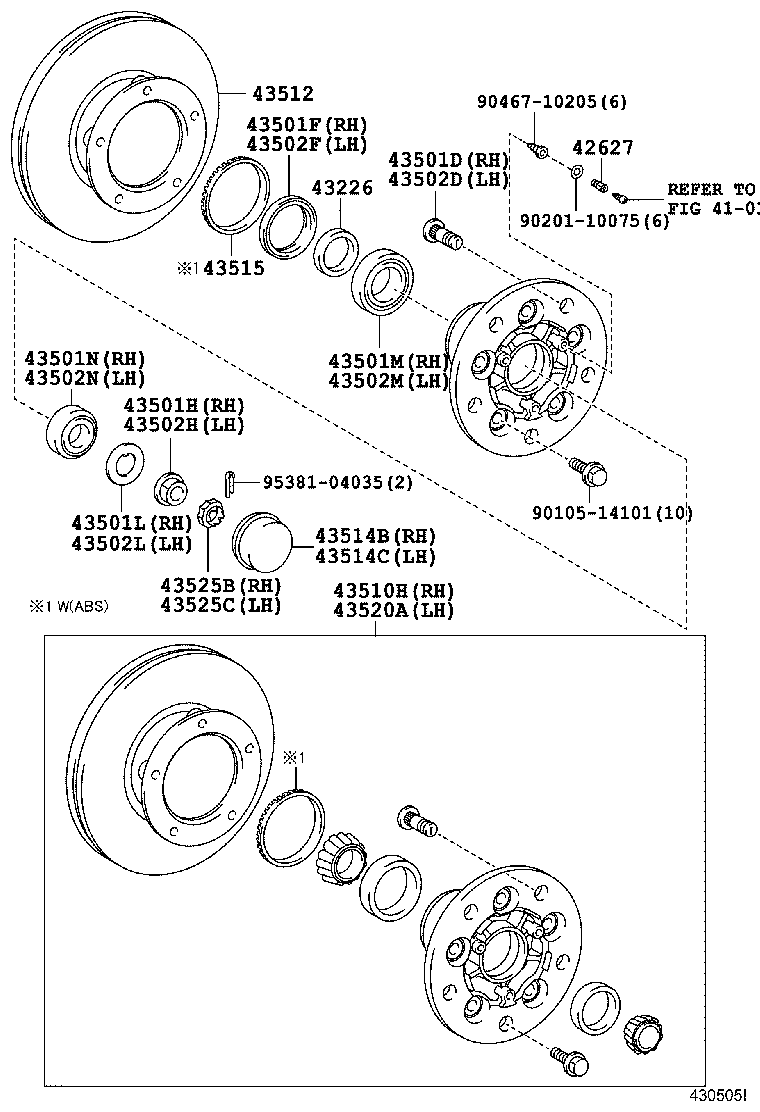 Front Axle Hub