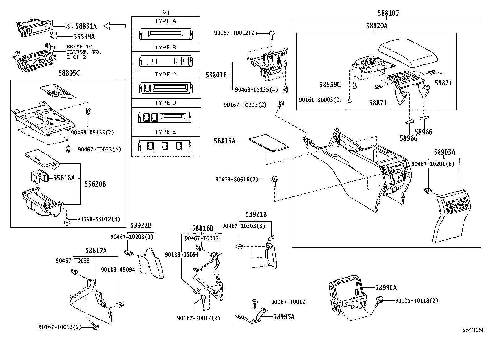Console Box & Bracket