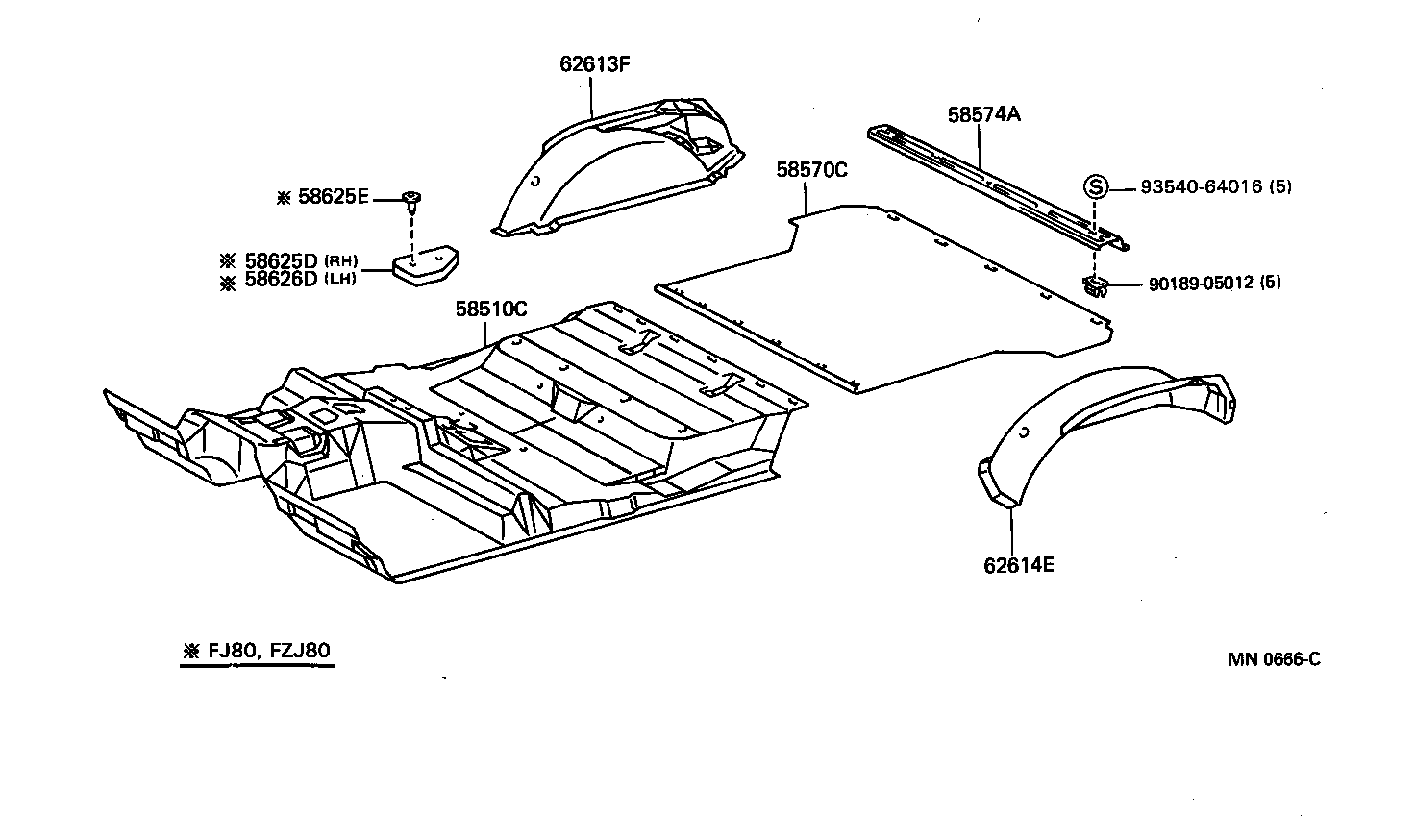 Floor Mat & Silencer Pad