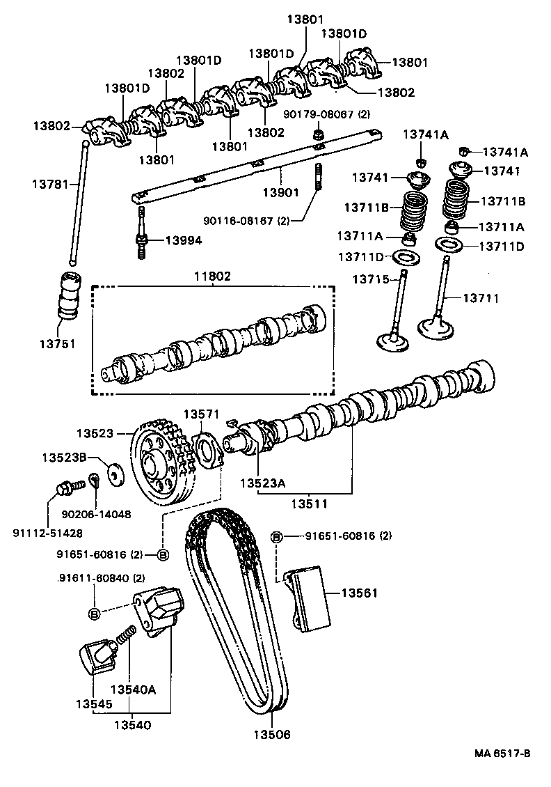 Camshaft & Valve