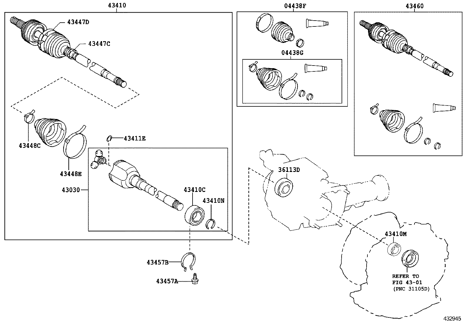 Front Drive Shaft