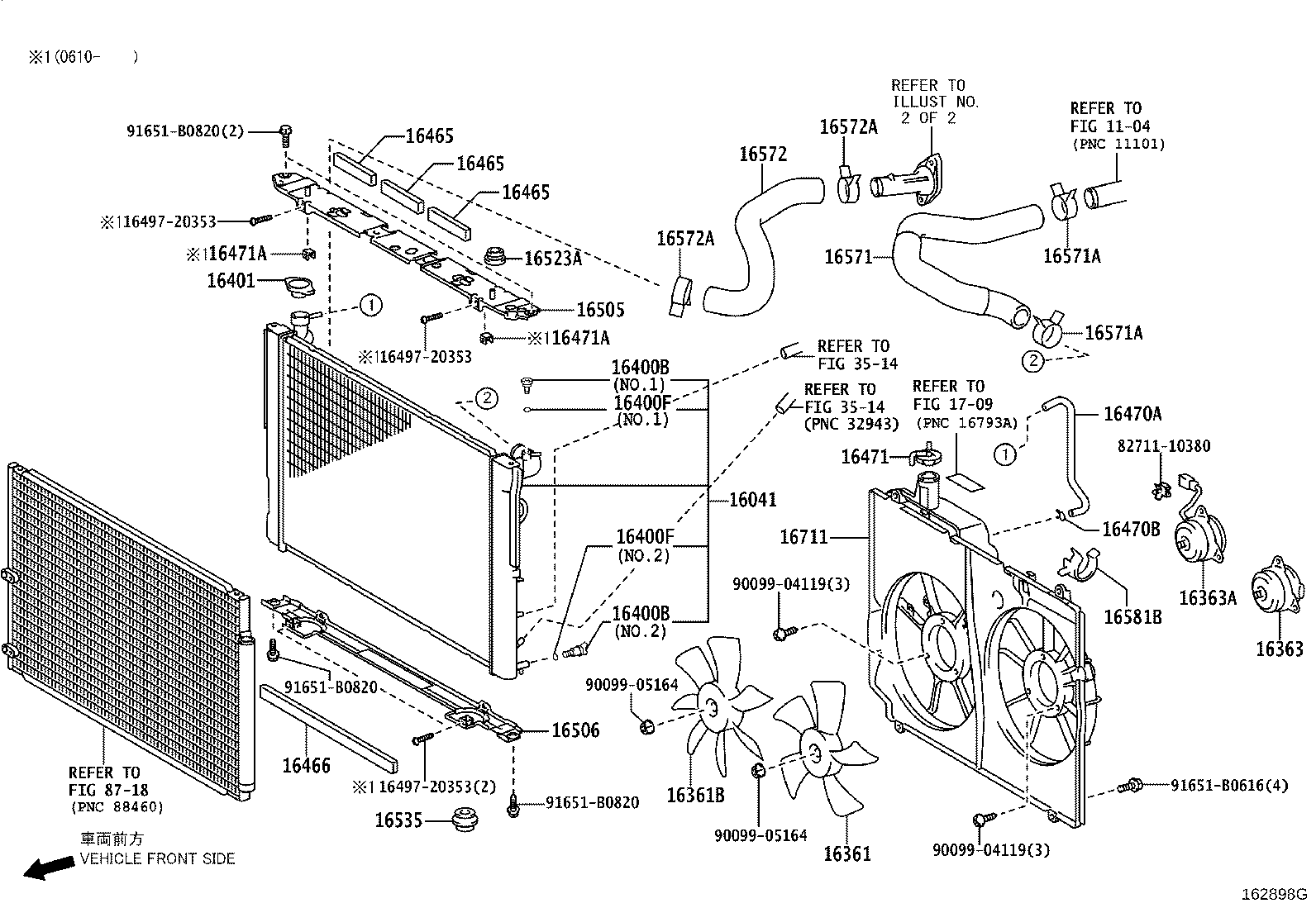 Radiator Water Outlet