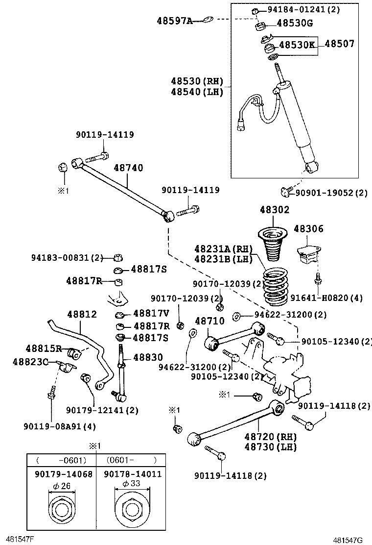 Rear Spring & Shock Absorber