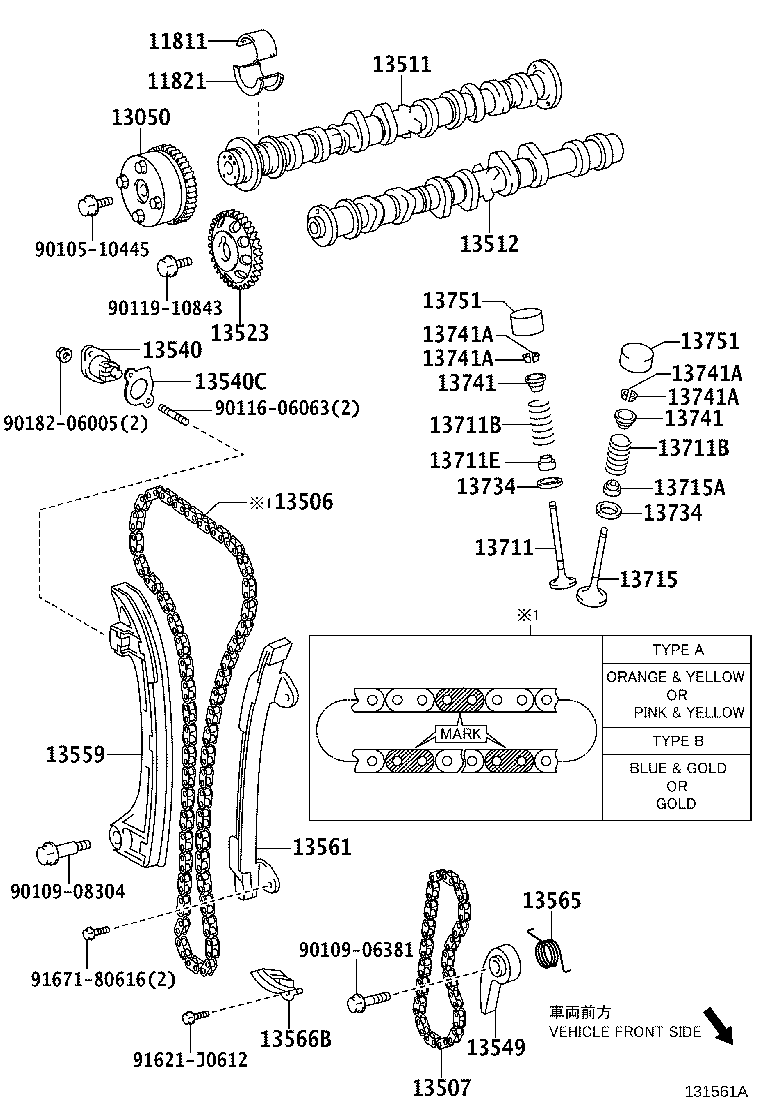 Camshaft & Valve