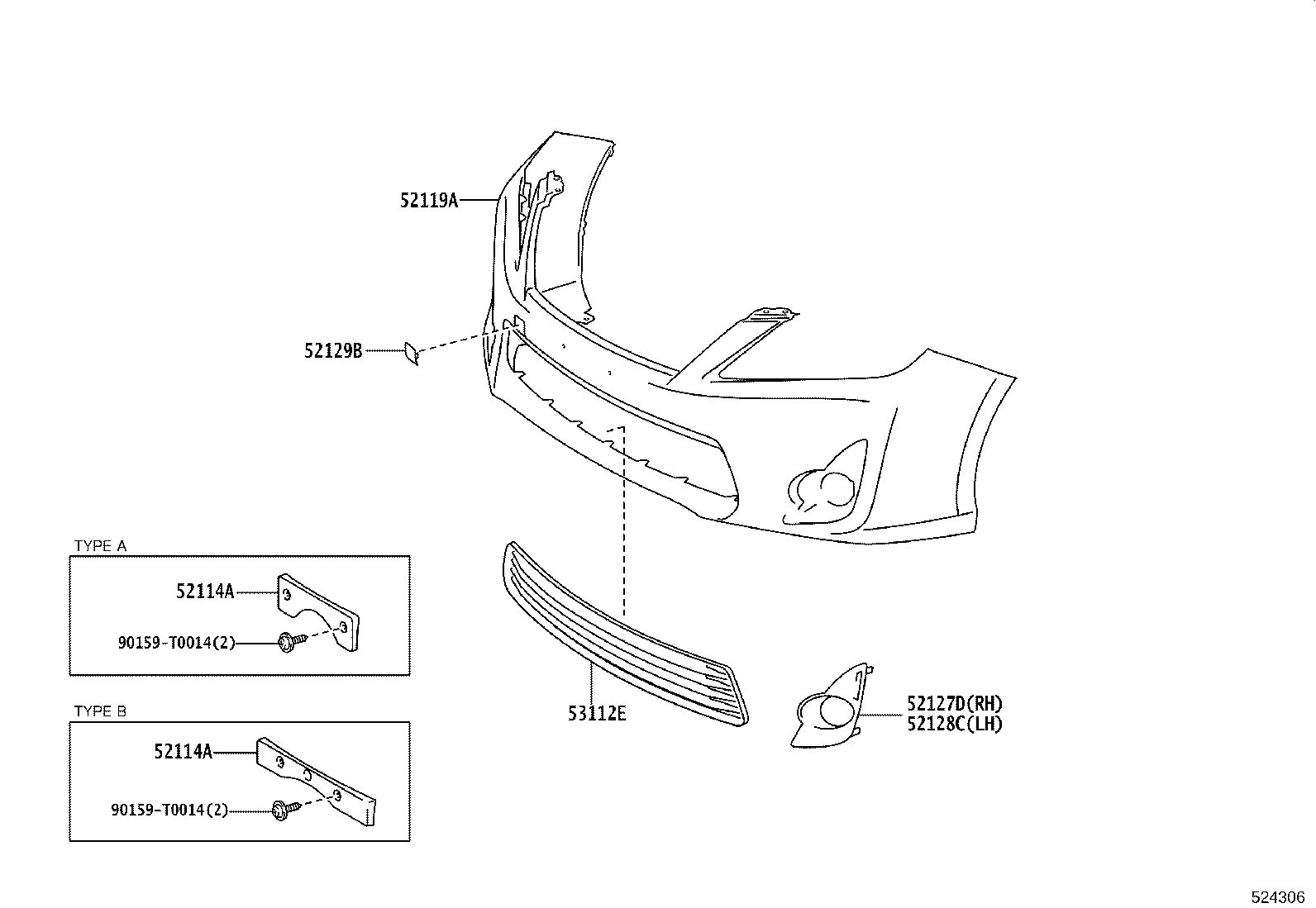 Front Bumper Bumper Stay