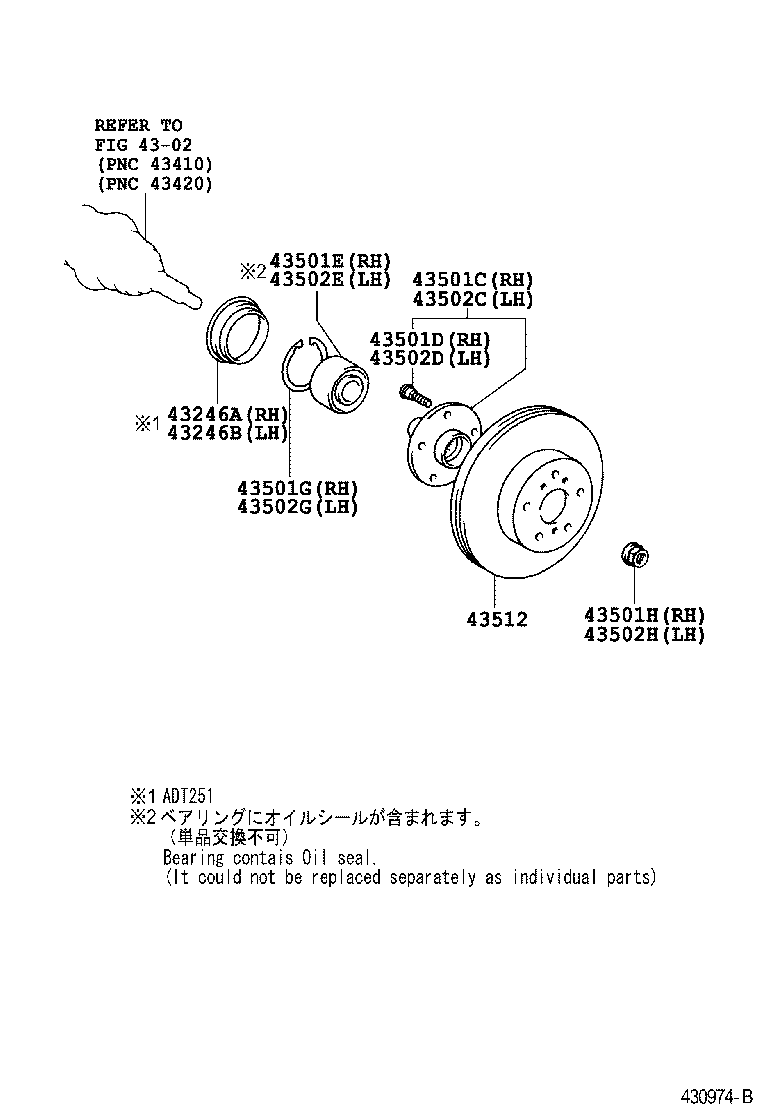 Front Axle Hub